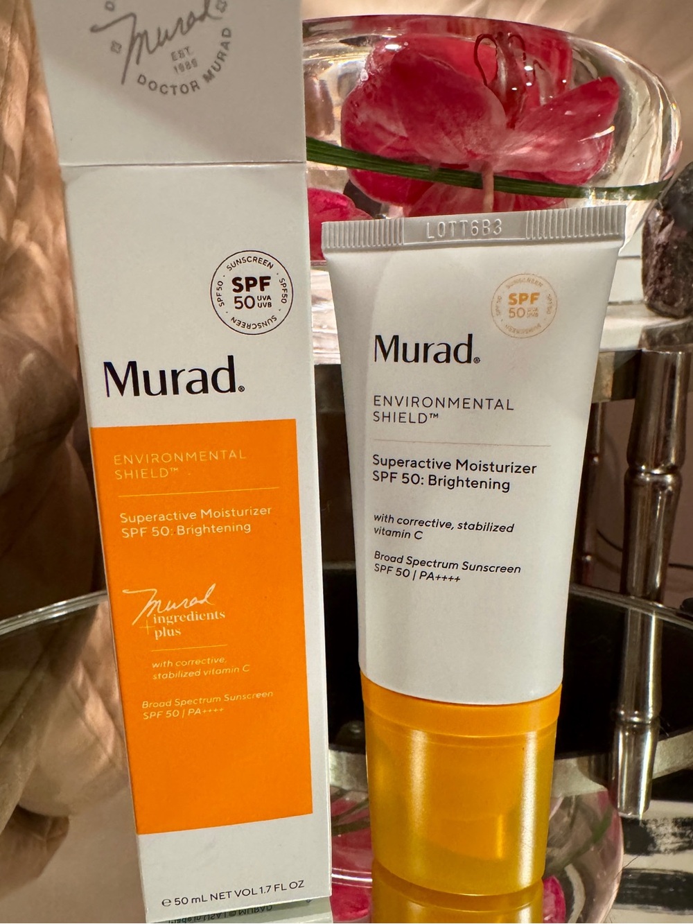 MURAD ENVIRONMENTAL SHIELD SUPERACTIVE MOISTURIZER SPF 50 1.7oz BNIB